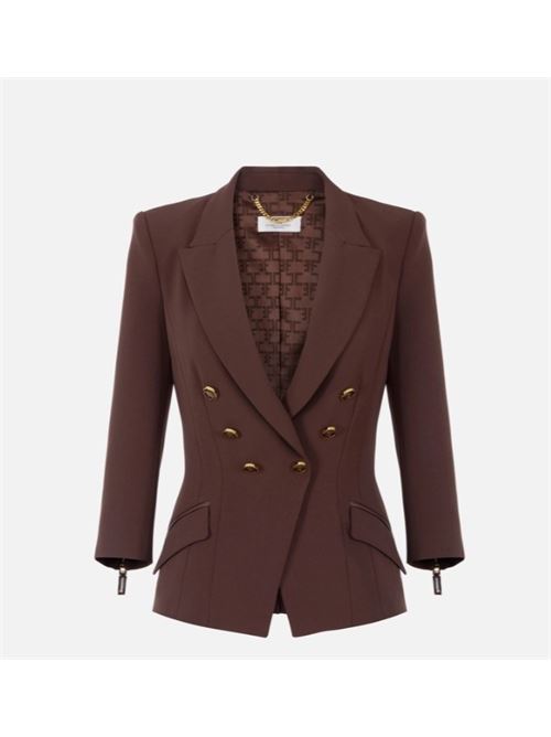 Giacca in doppio crêpe ELISABETTA FRANCHI | GI17456E2.EA3